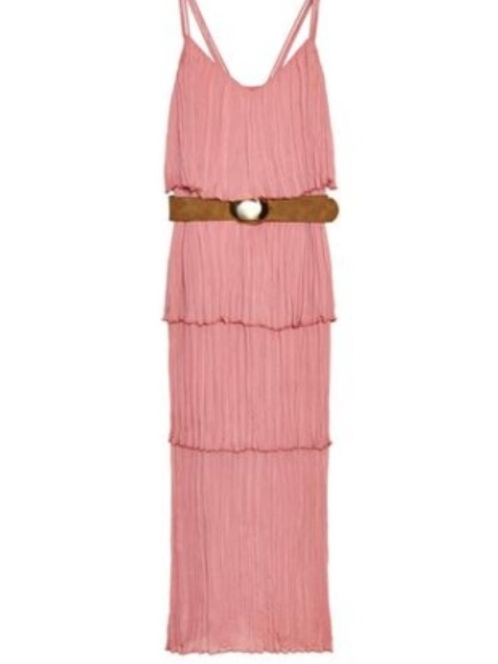 Ruffled Midi Dress
